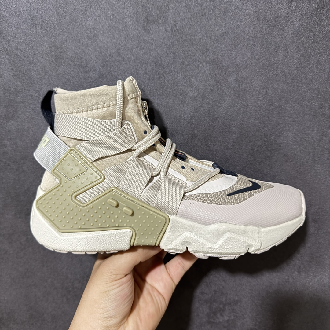 【公司级】Nike Air Huarache Gripp Black防滑轻便 高帮跑步鞋 男女同款 黑蓝 货号：AQ2802-002 尺码：36-45 （无半码）-选品中心