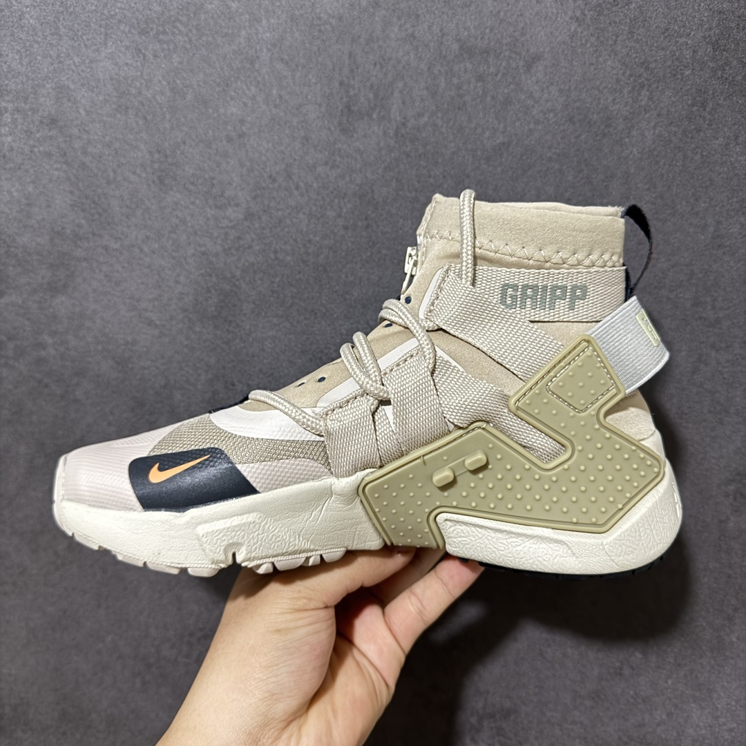 图片[2]-【公司级】Nike Air Huarache Gripp Black防滑轻便 高帮跑步鞋 男女同款 黑蓝 货号：AQ2802-002 尺码：36-45 （无半码）-选品中心