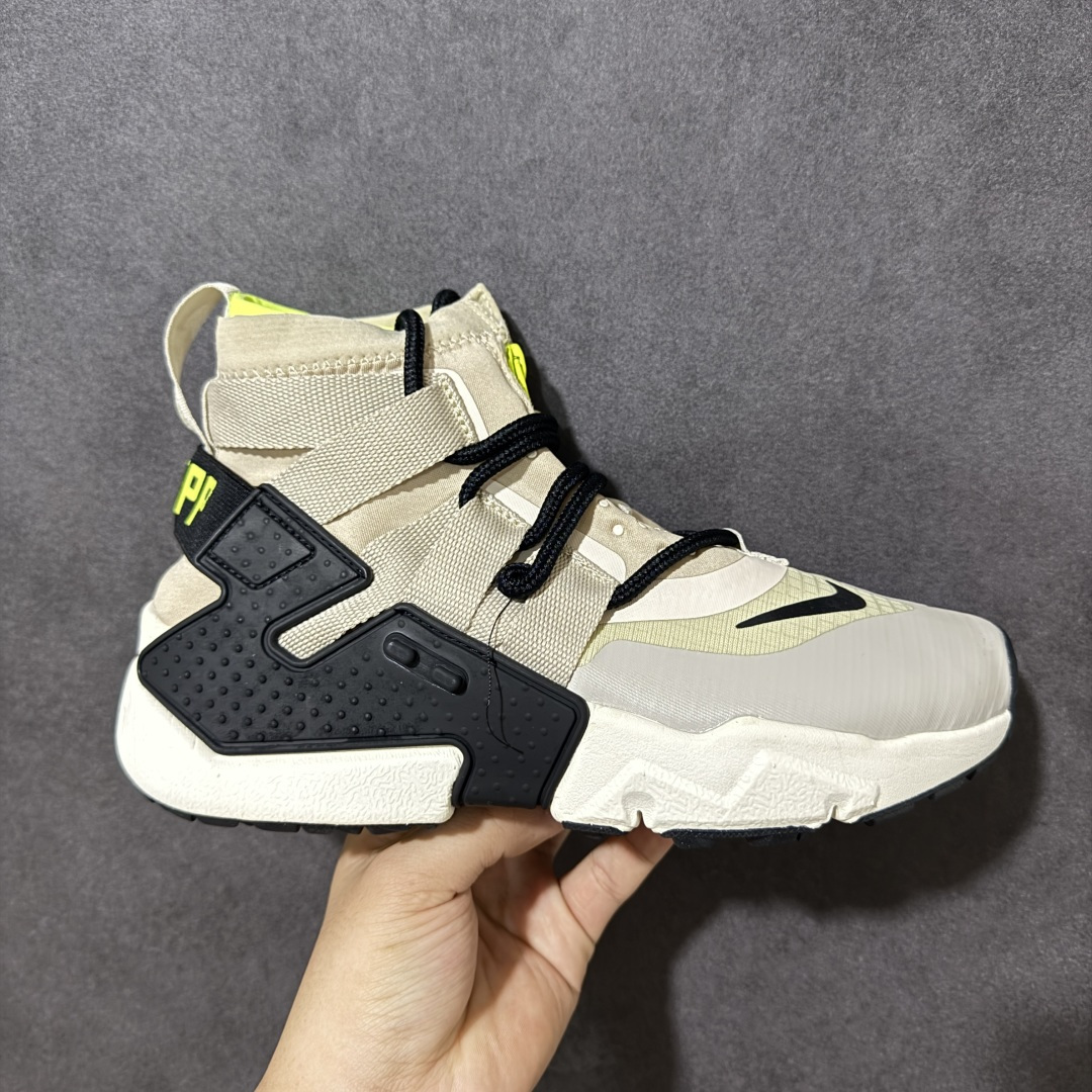 【公司级】Nike Air Huarache Gripp Black防滑轻便 高帮跑步鞋 男女同款 黑蓝 货号：AO1730-006 尺码：36-45 （无半码）-选品中心