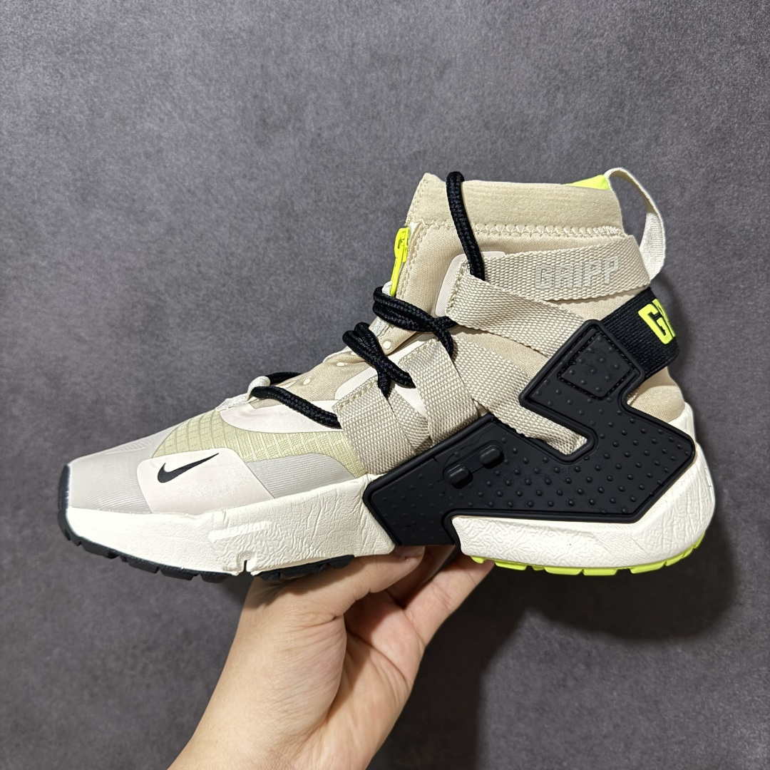 图片[2]-【公司级】Nike Air Huarache Gripp Black防滑轻便 高帮跑步鞋 男女同款 黑蓝 货号：AO1730-006 尺码：36-45 （无半码）-选品中心
