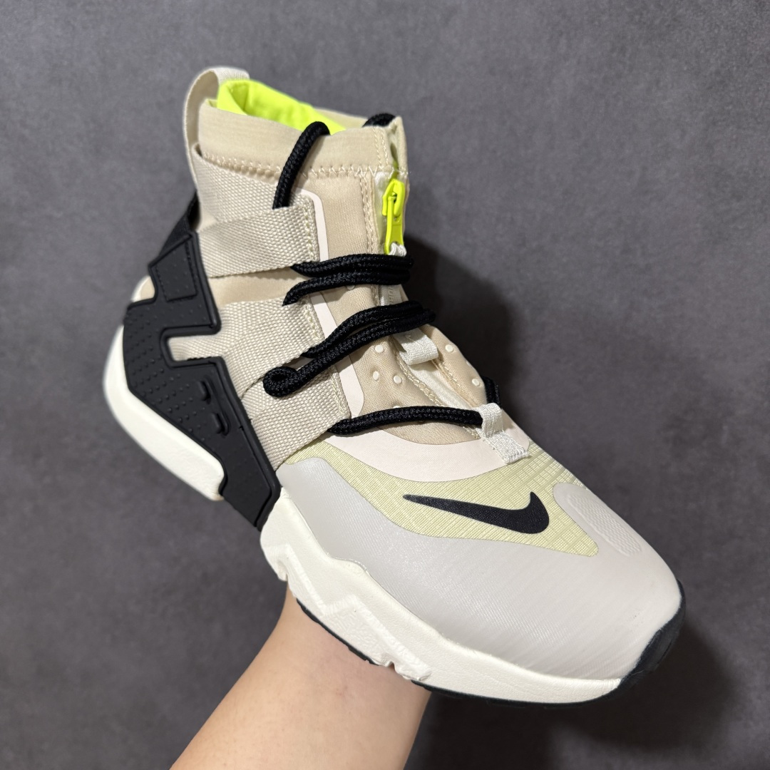 图片[3]-【公司级】Nike Air Huarache Gripp Black防滑轻便 高帮跑步鞋 男女同款 黑蓝 货号：AO1730-006 尺码：36-45 （无半码）-选品中心