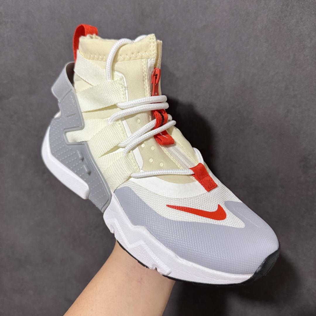 图片[3]-【公司级】Nike Air Huarache Gripp Black防滑轻便 高帮跑步鞋 男女同款 黑蓝 货号：AT0298-100 尺码：36-45 （无半码）-选品中心