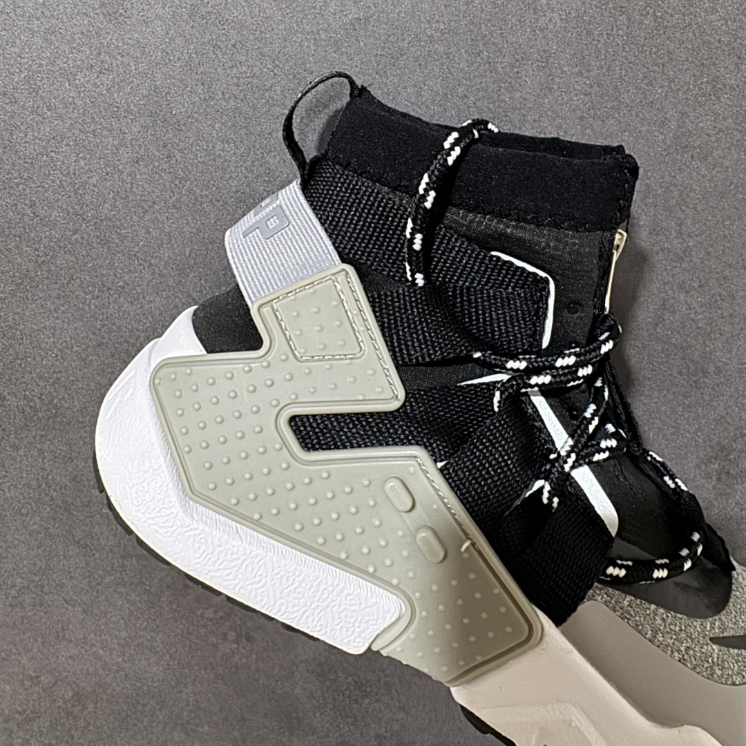 图片[7]-【公司级】Nike Air Huarache Gripp Black防滑轻便 高帮跑步鞋 男女同款 黑蓝 货号：AO1730-004 尺码：36-45 （无半码）-选品中心