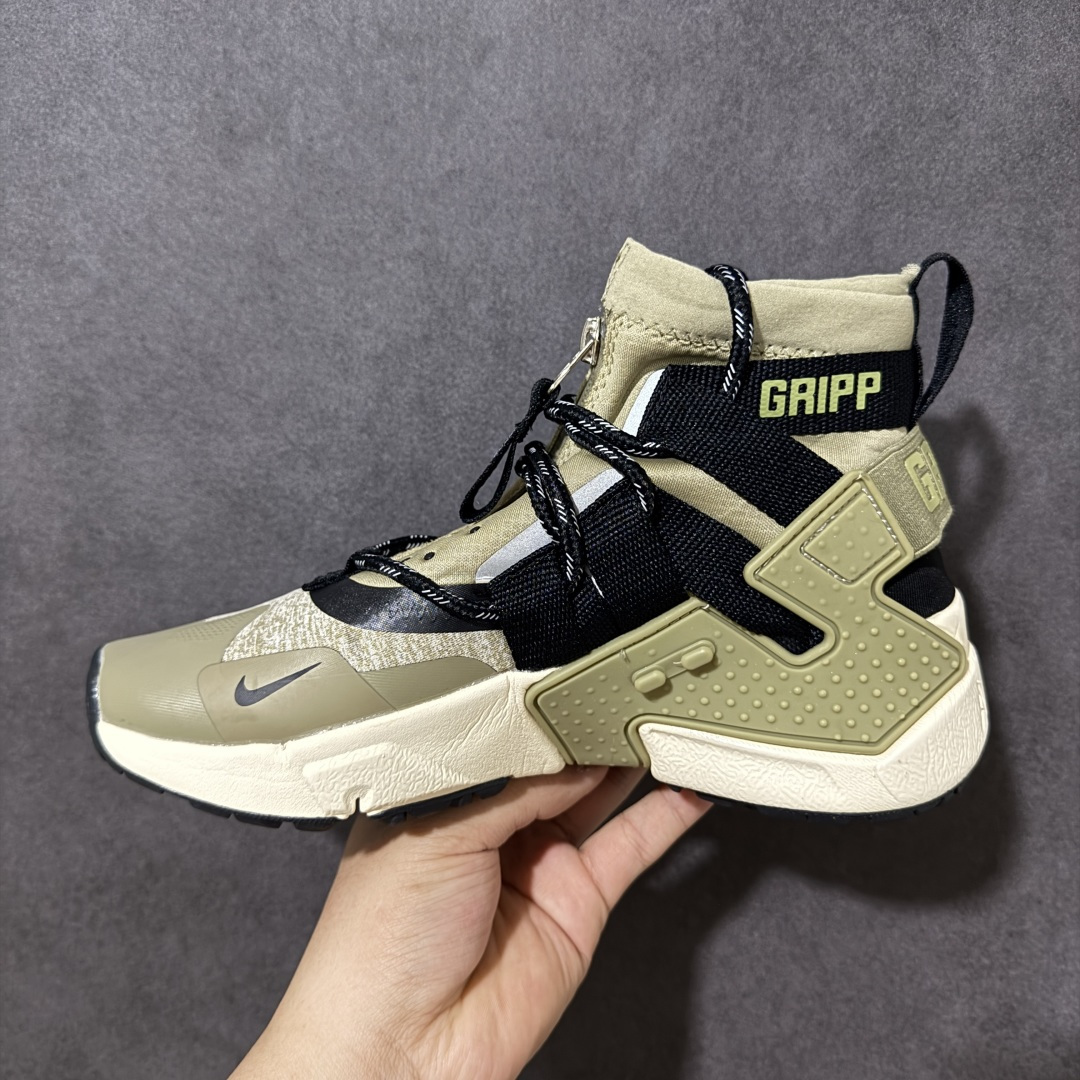 图片[2]-【公司级】Nike Air Huarache Gripp Black防滑轻便 高帮跑步鞋 男女同款 黑蓝 货号：AO1730-200 尺码：36-45 （无半码）-选品中心