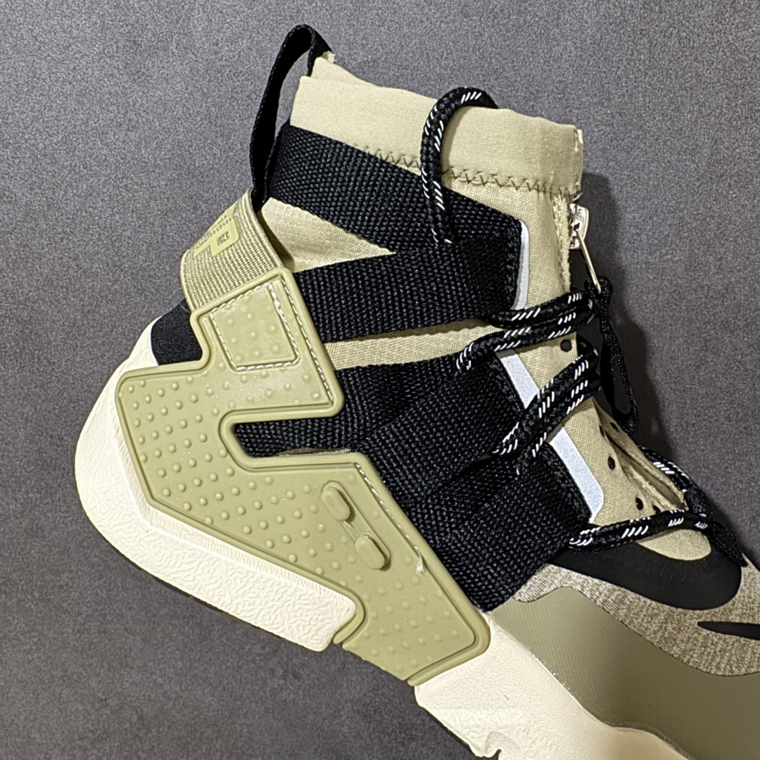 图片[7]-【公司级】Nike Air Huarache Gripp Black防滑轻便 高帮跑步鞋 男女同款 黑蓝 货号：AO1730-200 尺码：36-45 （无半码）-选品中心