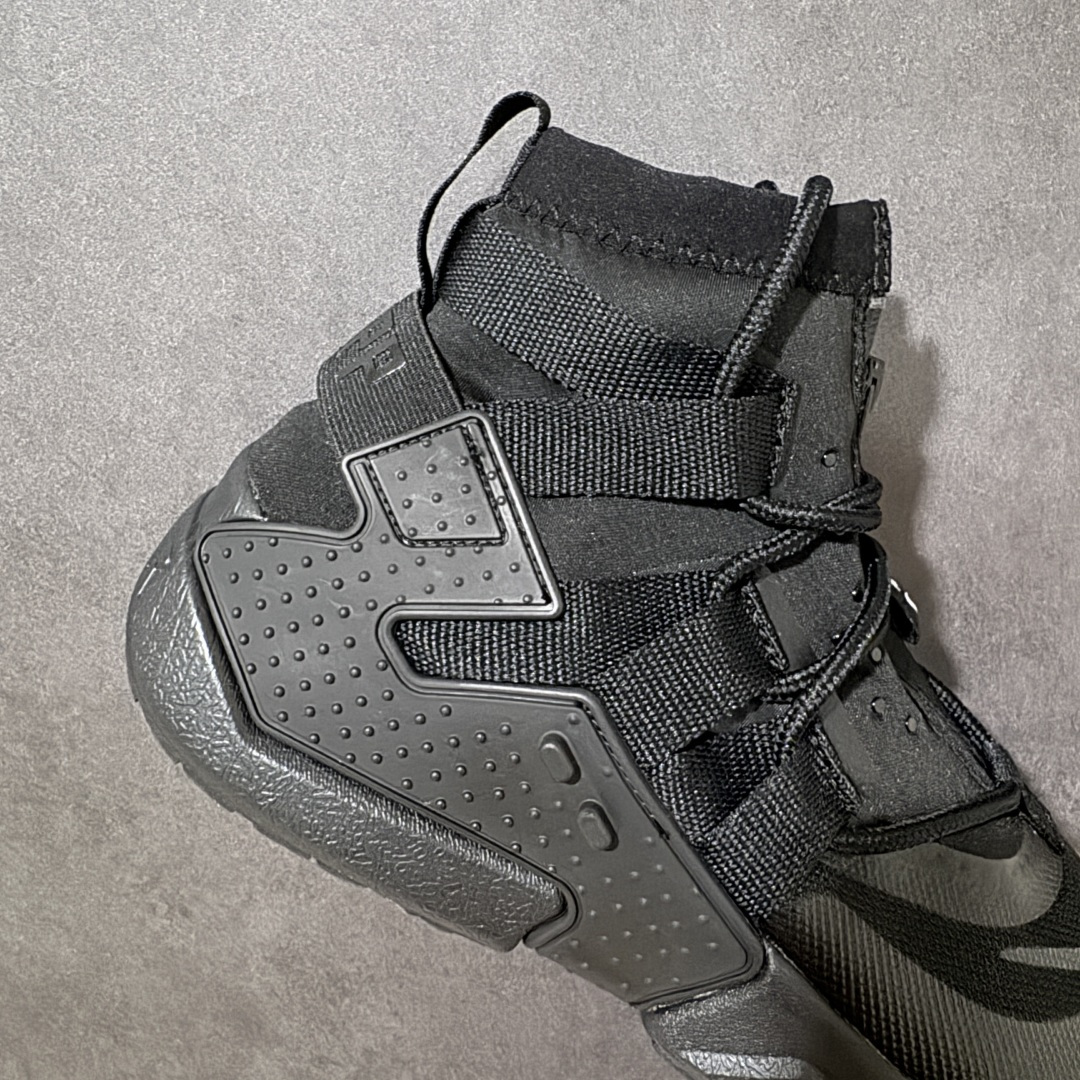 图片[7]-【公司级】Nike Air Huarache Gripp Black防滑轻便 高帮跑步鞋 男女同款 黑蓝 货号：AO1730-002 尺码：36-45 （无半码）-选品中心