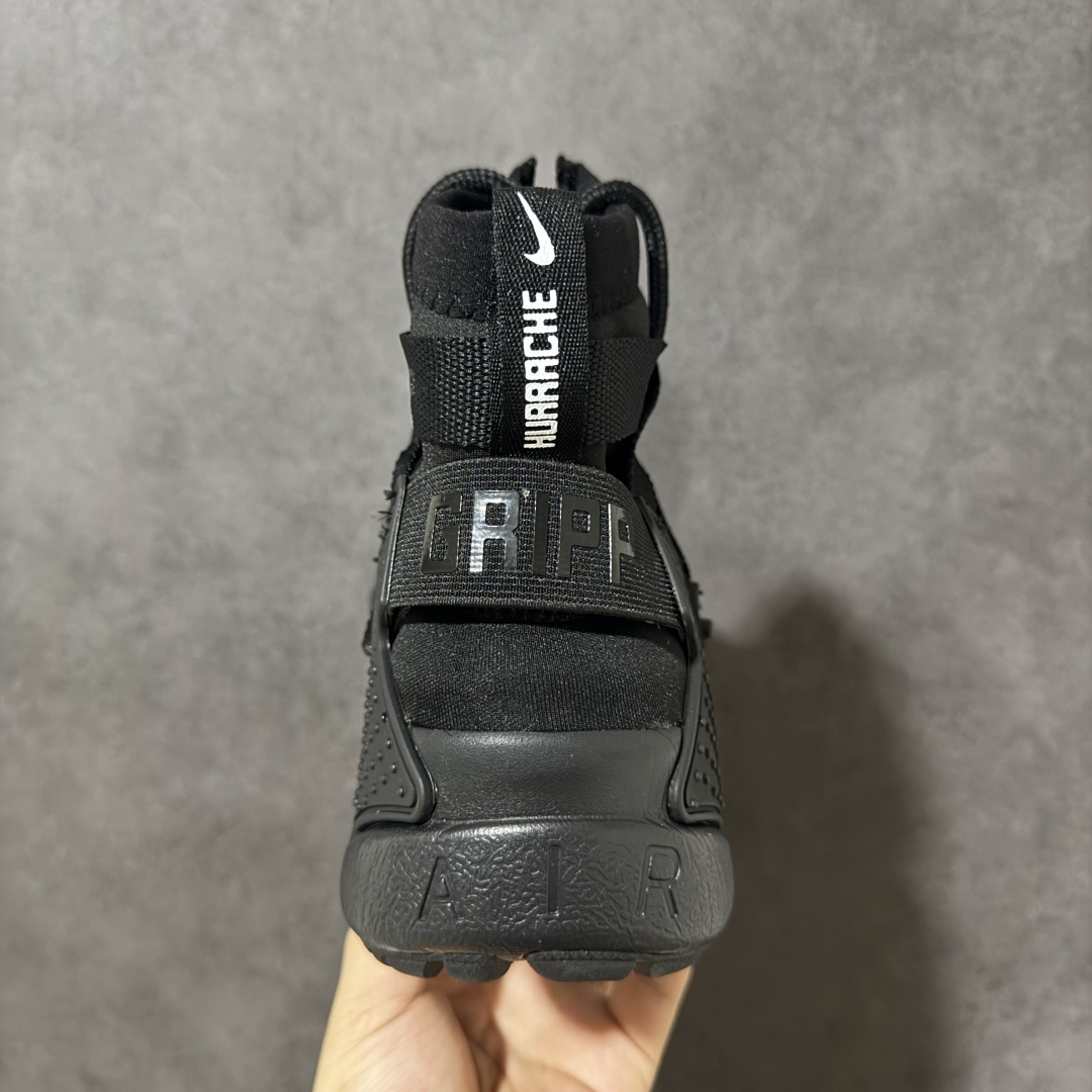 图片[4]-【公司级】Nike Air Huarache Gripp Black防滑轻便 高帮跑步鞋 男女同款 黑蓝 货号：AO1730-002 尺码：36-45 （无半码）-选品中心
