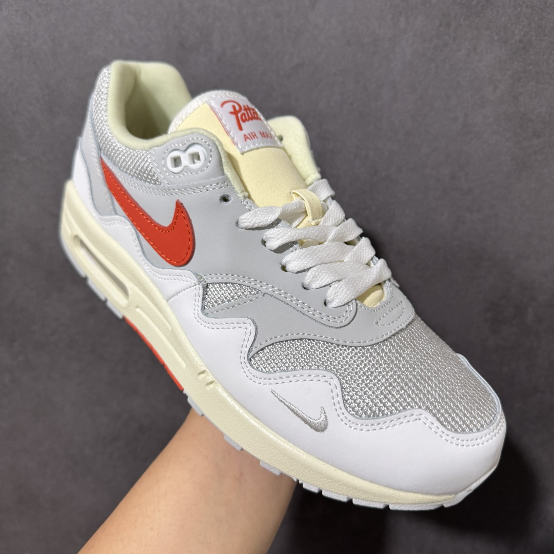 图片[3]-【公司级】Nike Air Max 1 米灰橙 复古休闲跑步鞋 真标原盒 原底原面 正确版型 原版开发 精准细节 市面最高版本 货号：II7055-100 尺码：36 36.5 37.5 38 38.5 39 40 40.5 41 42 42.5 43 44 45 46 46.5 47.5-选品中心