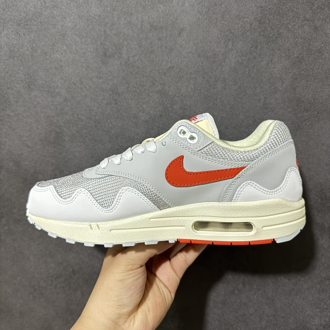 图片[2]-【公司级】Nike Air Max 1 米灰橙 复古休闲跑步鞋 真标原盒 原底原面 正确版型 原版开发 精准细节 市面最高版本 货号：II7055-100 尺码：36 36.5 37.5 38 38.5 39 40 40.5 41 42 42.5 43 44 45 46 46.5 47.5-选品中心