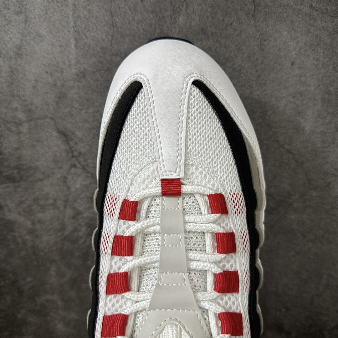 图片[5]-【KZ2.0版本】Nike Air Max 95 灰白红 货号：IB7862-100 外贸顶级专供 区别先行版 全部配色原鞋原尺码开发生产 极致还原 全部原厂材料一比一打造 一眼ZP既视感 欢迎对比市场版本 尺码：40 40.5 41 42 42.5 43 44 44.5 45 46 46.5 47.5 48 48.5-选品中心