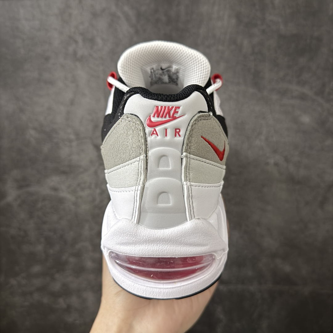 图片[4]-【KZ2.0版本】Nike Air Max 95 灰白红 货号：IB7862-100 外贸顶级专供 区别先行版 全部配色原鞋原尺码开发生产 极致还原 全部原厂材料一比一打造 一眼ZP既视感 欢迎对比市场版本 尺码：40 40.5 41 42 42.5 43 44 44.5 45 46 46.5 47.5 48 48.5-选品中心