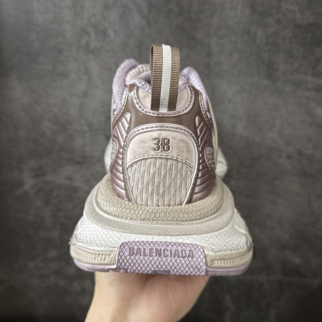 图片[4]-【XA版】巴黎3XL 蜘蛛侠绑带 Balenciaga巴黎世家 24ss 绑带做旧款 巴黎十代网眼潮流百搭低帮老爹鞋 慢工出细活 出货即最强 皮料钢丝纹高频工艺 整体鞋面及大底做旧 网眼破坏磨毛效果 各个方面均无可挑剔 尺码：35-46 偏大一码 建议比正常运动鞋买小一号-选品中心