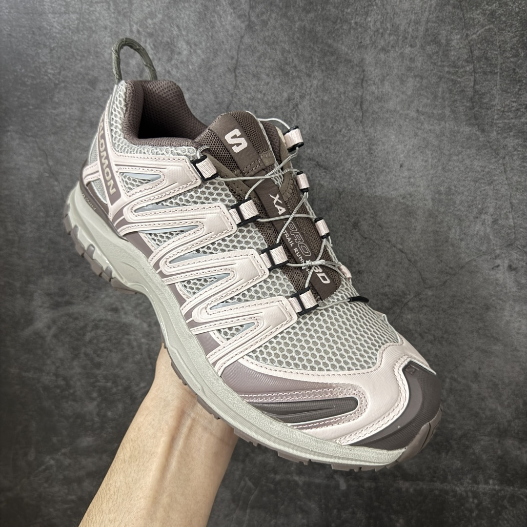 图片[3]-【GD版本】SALOMON XA Pro 3D 萨洛蒙潮流越野机能户外功能鞋 475977 纯原外贸平台特供订单 耗时半年巨作 全套原纸板楦头开发 原厂特供网布配套加持 确保原汁原味 完美呈现版型 原档数据独家私模五层组合大底 男女鞋同步官方开发 原装Ortholite轻量化鞋垫 中底布带钢印编号 原厂TPU锁扣 进口港宝加持 后跟自然饱满 还原公司包裹性 鞋面采用SENSIFT贴合技术 全方位贴合包裹脚型 鞋跟部鞋底牵引设计 提供强大的抓地性能 更适应野外崎岖不平的道路 其3D ADVANCED CHASSIS底盘 材料轻量大化 钉齿设计更具稳定性 防护性 鞋底易磨损区运用CONTAGRIP高耐磨材料 应对城市硬质路面长距离跑考验 尺码：36 36.5 37.5 38 38.5 39 40 40.5 41 42 42.5 43 44 44.5 45-选品中心