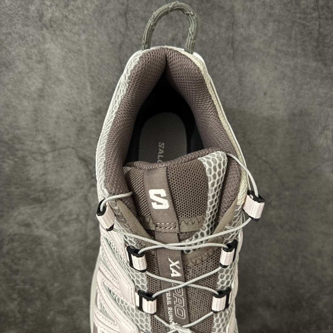 图片[8]-【GD版本】SALOMON XA Pro 3D 萨洛蒙潮流越野机能户外功能鞋 475977 纯原外贸平台特供订单 耗时半年巨作 全套原纸板楦头开发 原厂特供网布配套加持 确保原汁原味 完美呈现版型 原档数据独家私模五层组合大底 男女鞋同步官方开发 原装Ortholite轻量化鞋垫 中底布带钢印编号 原厂TPU锁扣 进口港宝加持 后跟自然饱满 还原公司包裹性 鞋面采用SENSIFT贴合技术 全方位贴合包裹脚型 鞋跟部鞋底牵引设计 提供强大的抓地性能 更适应野外崎岖不平的道路 其3D ADVANCED CHASSIS底盘 材料轻量大化 钉齿设计更具稳定性 防护性 鞋底易磨损区运用CONTAGRIP高耐磨材料 应对城市硬质路面长距离跑考验 尺码：36 36.5 37.5 38 38.5 39 40 40.5 41 42 42.5 43 44 44.5 45-选品中心