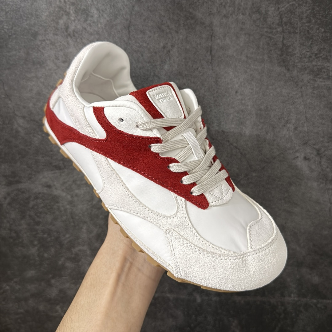 图片[3]-【纯原S版】BOTTEGA VENETA Orbit Runner BV葆蝶家时尚休闲王一博同款老爹鞋运动鞋 原版开发 一比一打造 相似度百分之99以上 市场一梯队级别品质 区别市场任何标文顶级品质版本 采用轻质科技网布面料 搭配几何图案设计橡胶外底 王炸系列 高版本 认准套包工艺 实际增高很多哦 还是一样显腿细非常nice 耐玩耐造 对标对版 套包鞋工艺 认准高版本 大底选用拼色TPU大底 配置原版包装 货号：851621V3MS04118 尺码：36-47-选品中心
