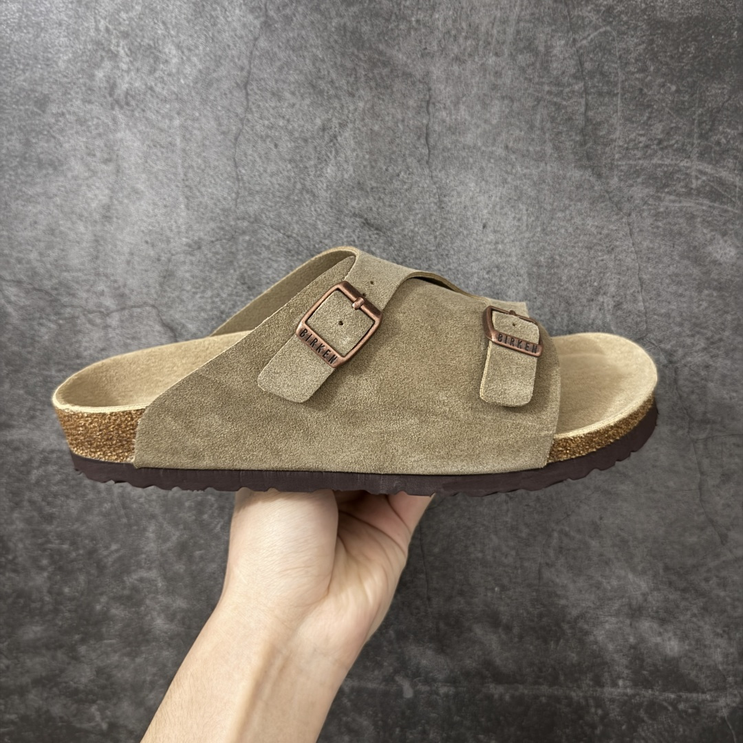 【莞顶G版】Birkenstock\\t 勃肯/博肯软木软底 一体休闲鞋 半拖 品质升级版 市场最好品质 十年ZP代工厂老师傅工艺 纯手工打造原汁原味博肯 市场最强版 没有之一 尺码： 35-45-选品中心