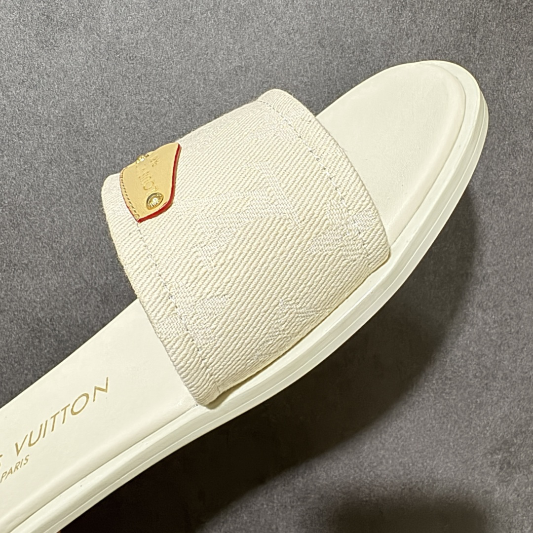 图片[8]-【广东版】LV LILY FLAT MULE 26S 平底 一字拖鞋1.5cm 女款 尺码：35-40-选品中心