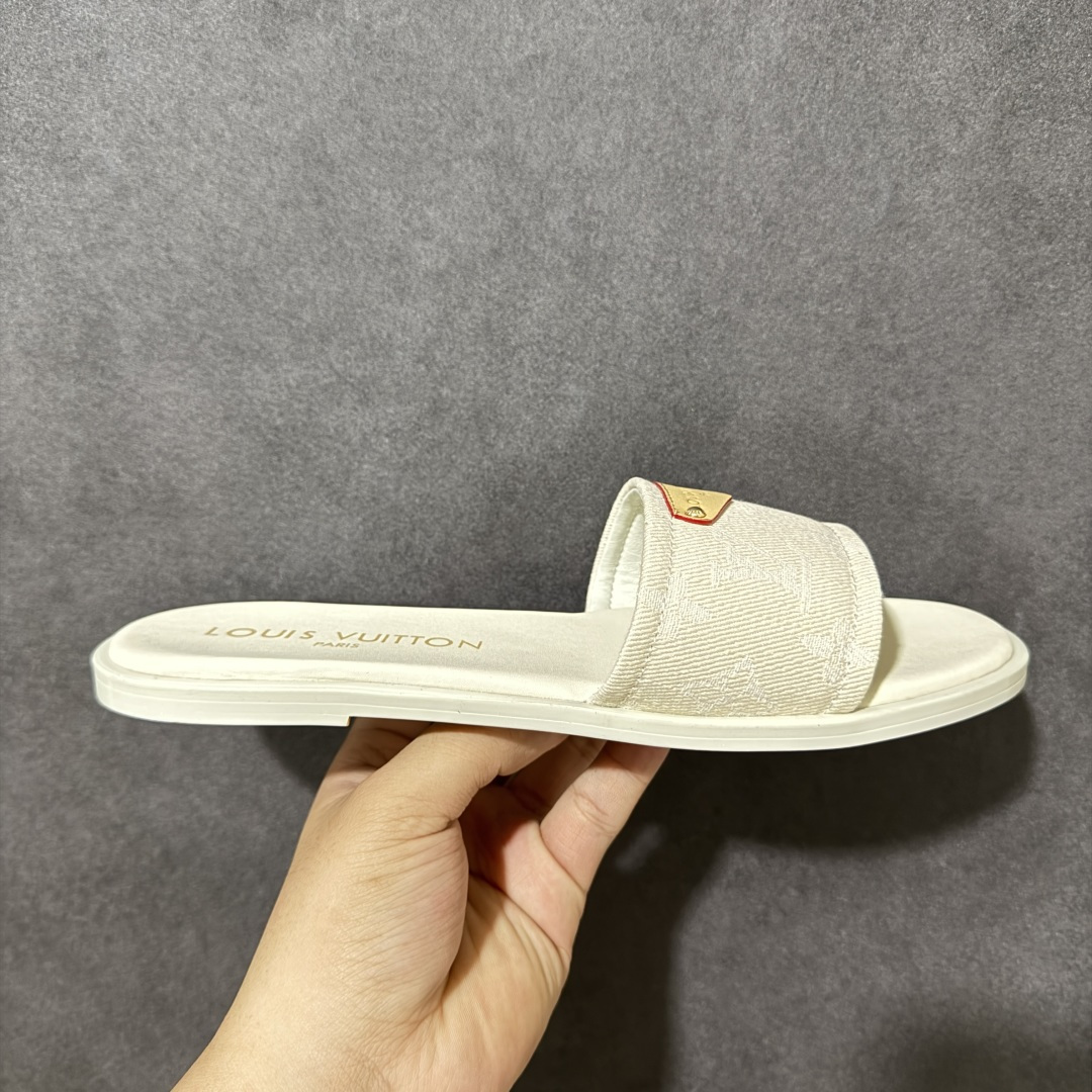 【广东版】LV LILY FLAT MULE 26S 平底 一字拖鞋1.5cm 女款 尺码：35-40-选品中心