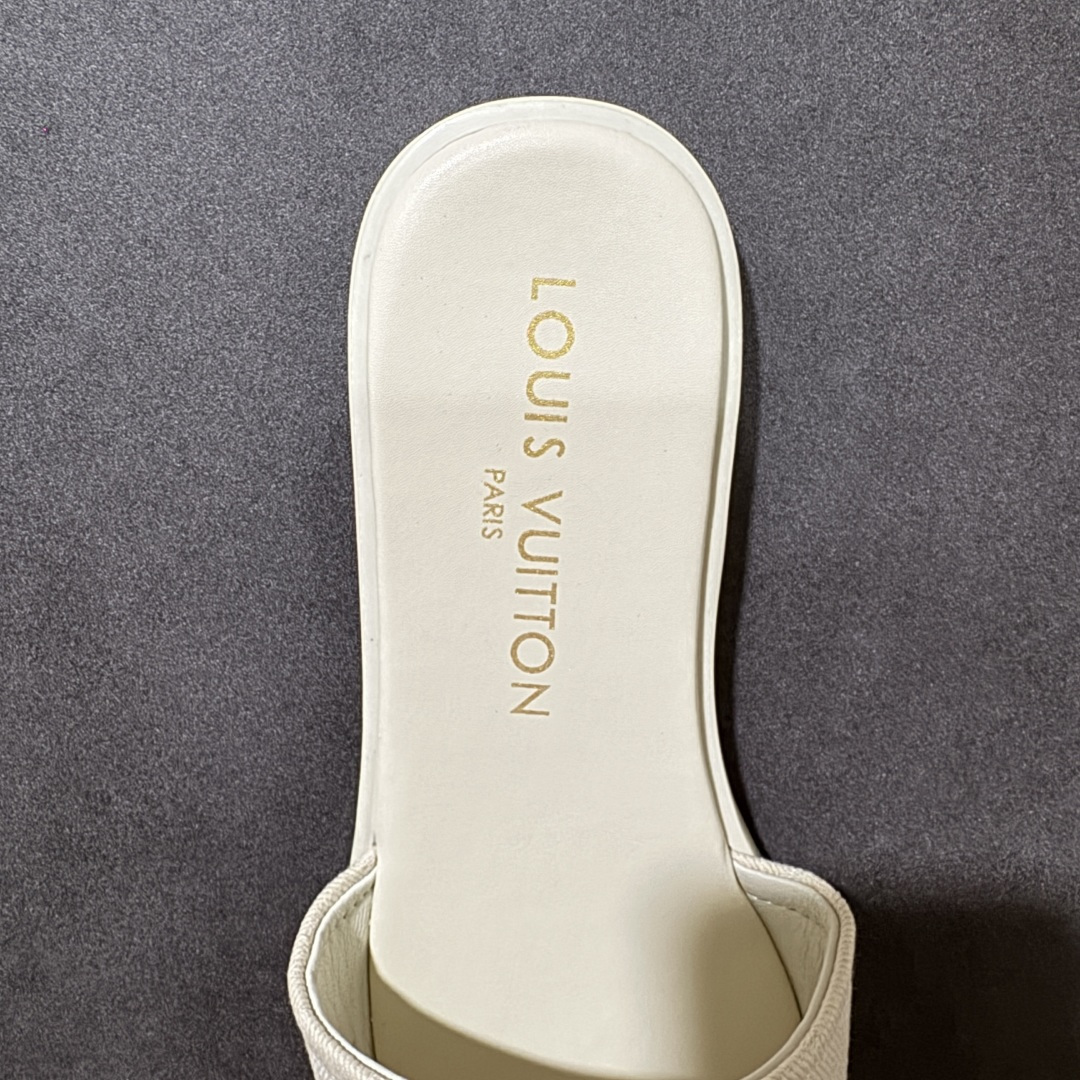 图片[6]-【广东版】LV LILY FLAT MULE 26S 平底 一字拖鞋1.5cm 女款 尺码：35-40-选品中心