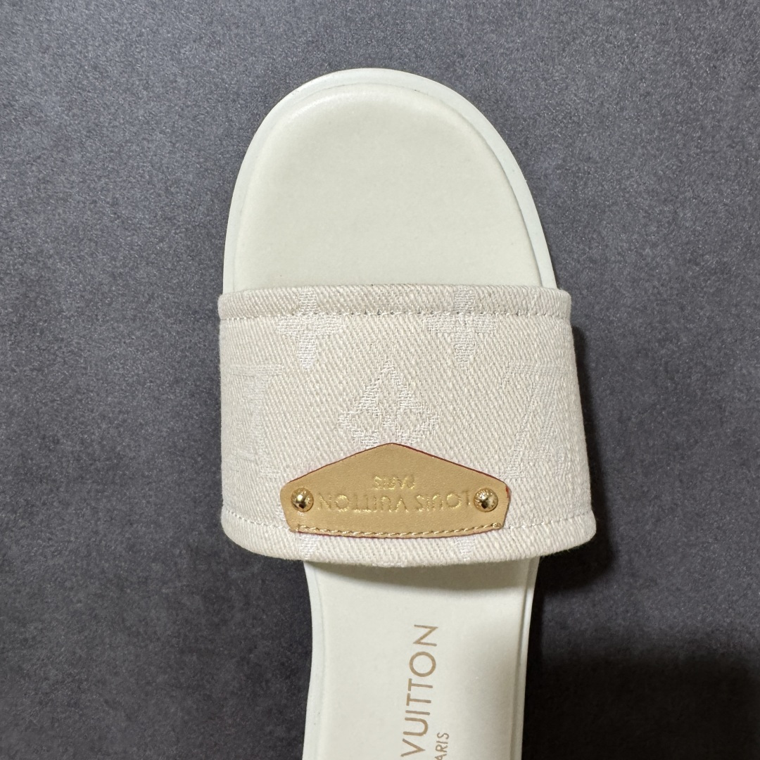 图片[5]-【广东版】LV LILY FLAT MULE 26S 平底 一字拖鞋1.5cm 女款 尺码：35-40-选品中心