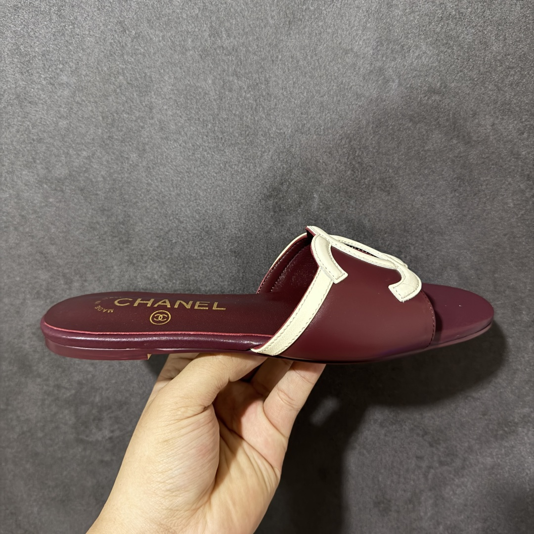 【广东版】GUCCI 26S 平底 一字拖鞋1.5cm 女款 尺码：35-40-选品中心