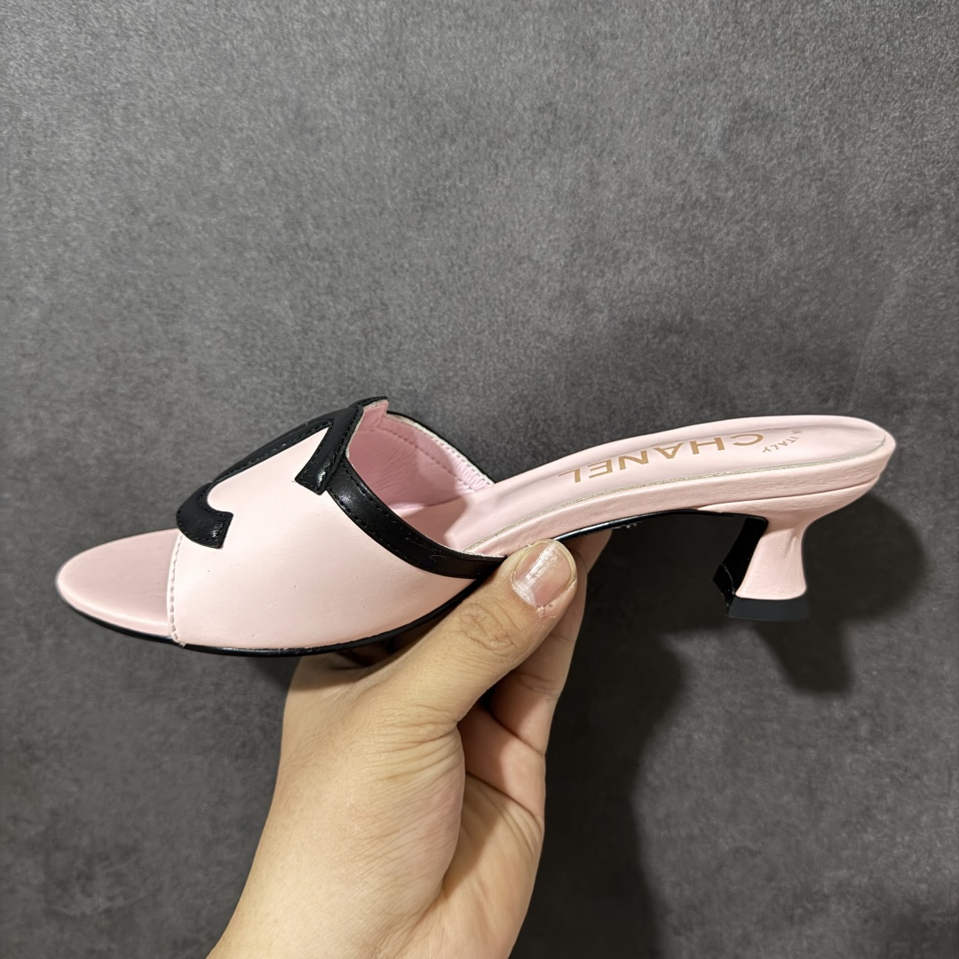 图片[2]-【广东版】GUCCI 26S 小高跟拖鞋 女款 尺码：35-40-选品中心