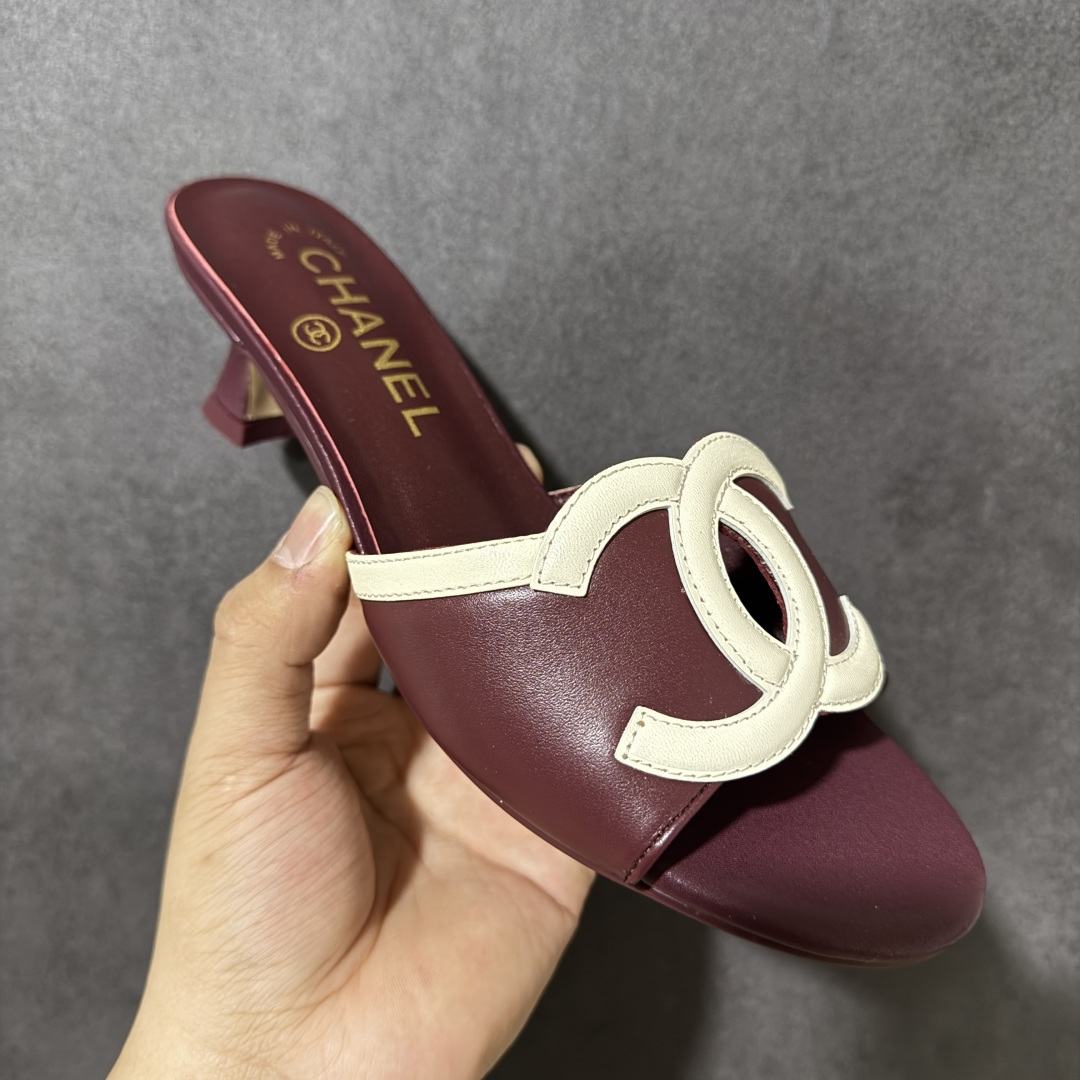 图片[3]-【广东版】GUCCI 26S 小高跟拖鞋 女款 尺码：35-40-选品中心