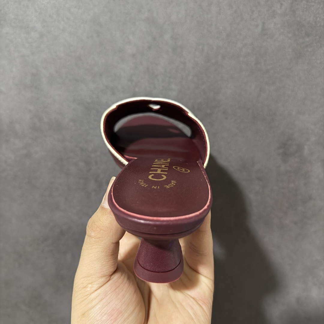 图片[4]-【广东版】GUCCI 26S 小高跟拖鞋 女款 尺码：35-40-选品中心