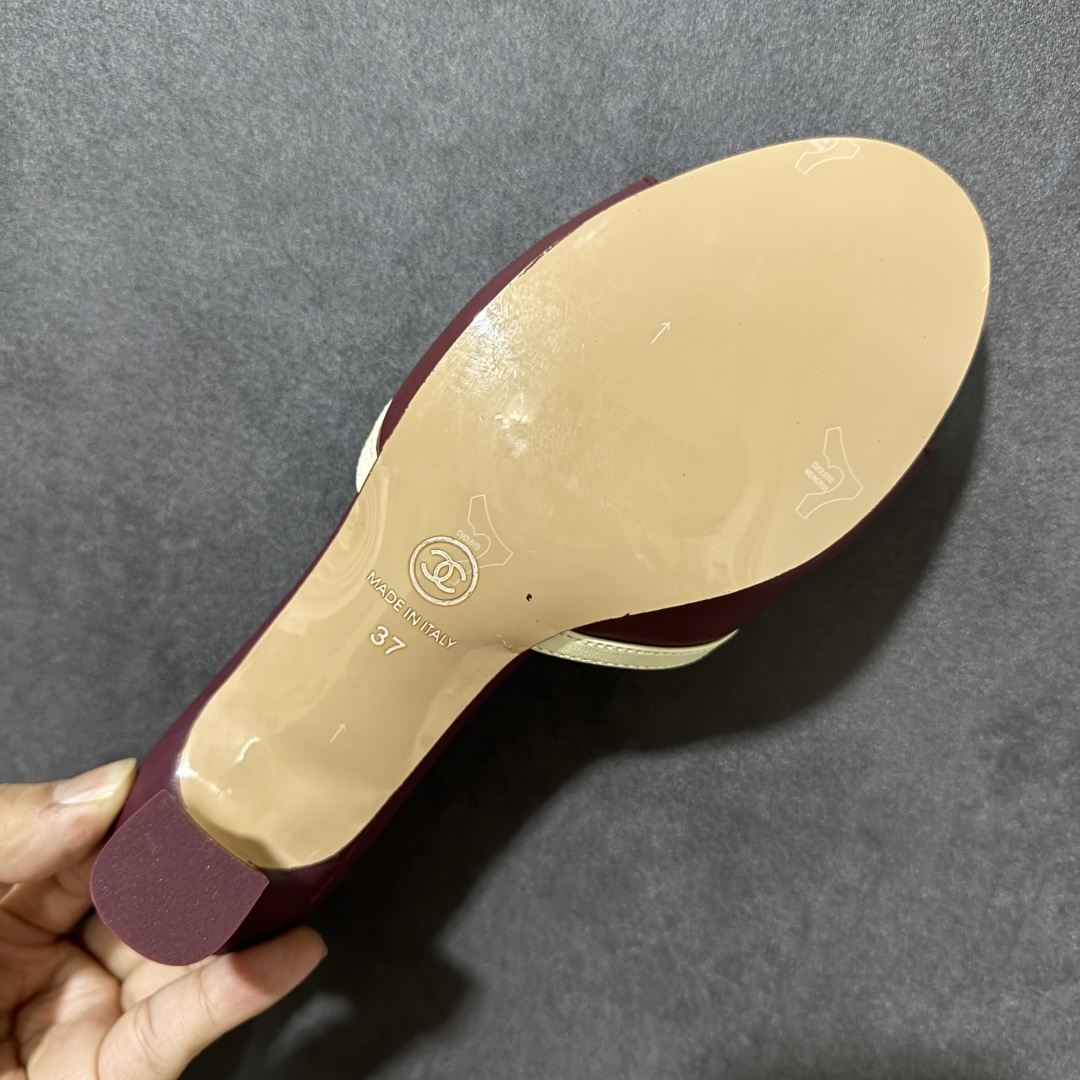 图片[9]-【广东版】GUCCI 26S 小高跟拖鞋 女款 尺码：35-40-选品中心