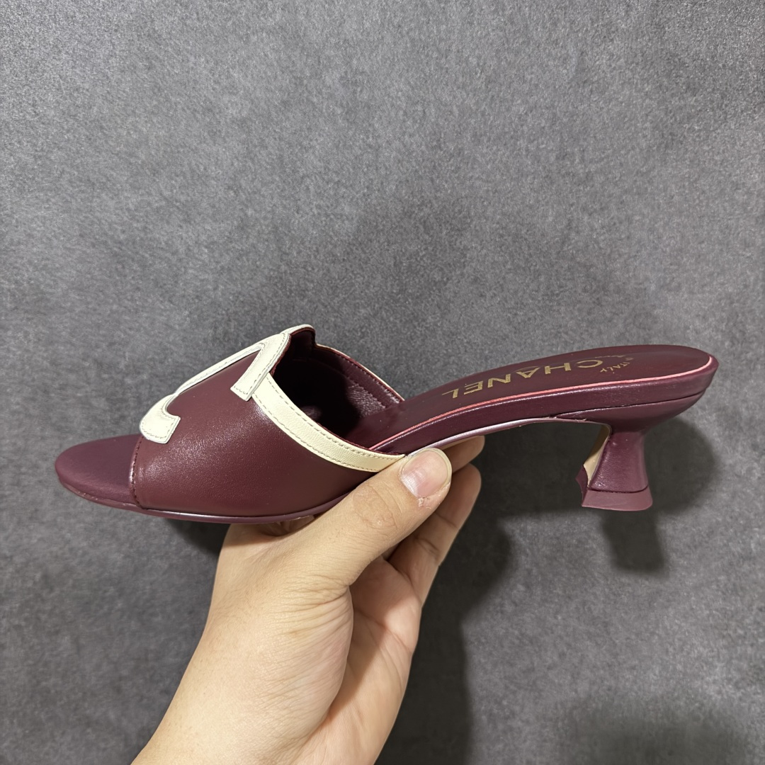 图片[2]-【广东版】GUCCI 26S 小高跟拖鞋 女款 尺码：35-40-选品中心