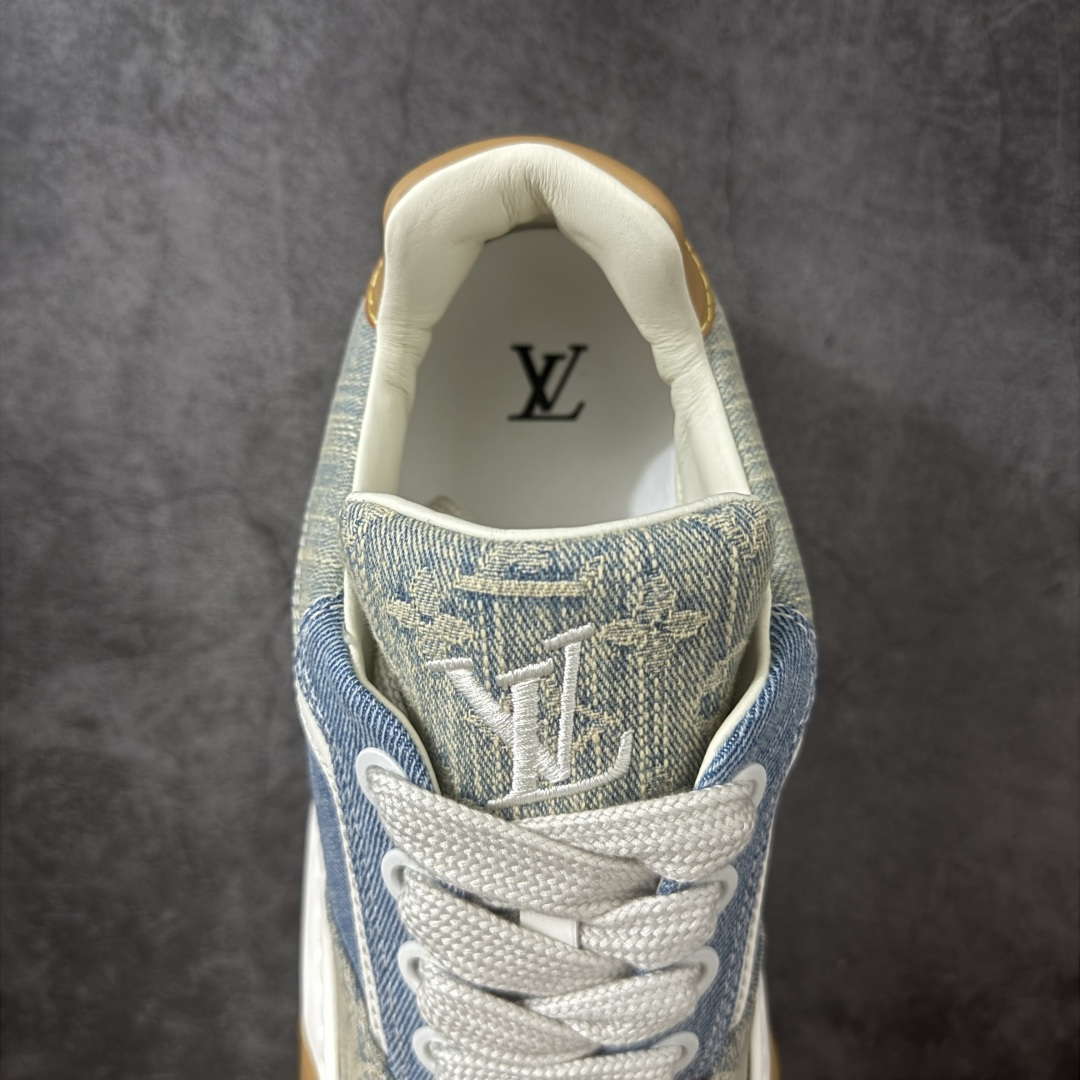 图片[8]-【佛山超a版】LV 路易威登LOUIS VUITTON Tilted Low Sneakers 倾斜系列低帮复古休闲运动文化百搭板鞋 2026早春款板鞋 饼干鞋 市场最顶天花板 正确细节 完美版型做工 欢迎对比市场任何品质的货品 广东原产 升级原楦型开发纸版 包装说明书防尘布袋物件(附送官方快递加固牛皮纸外盒!!)#采用Monogram 丹宁布鞋面材质#鞋垫嵌入软脚感EVA物料#后跟耐弯折滴塑支撑片#全新开发TPR光泽组合隔色鞋底❗ 尺码：39 40 41 42 43 44 45-选品中心