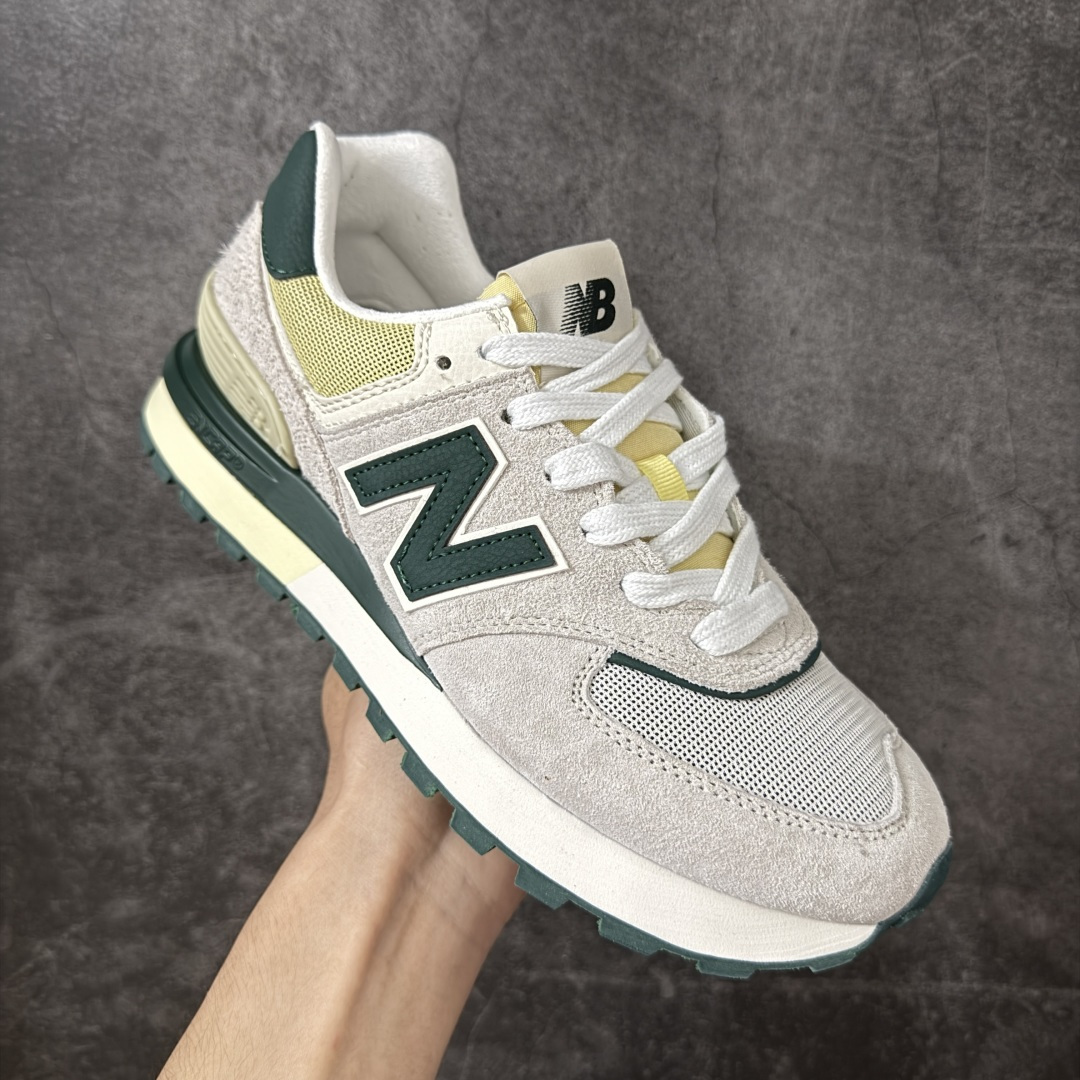 图片[3]-【公司级】New Balance NB574 低帮复古休闲慢跑鞋 原装公司级 毛边牛仔面料 ENCAP缓震中底 原盒原标 天猫京东平台专供 早期外围实体充正案例无数，外贸客户指定订单 前后掌分段组合大底 内置科技软底 缓震效果极佳 货号：U574LGQW 尺码：36-45-选品中心