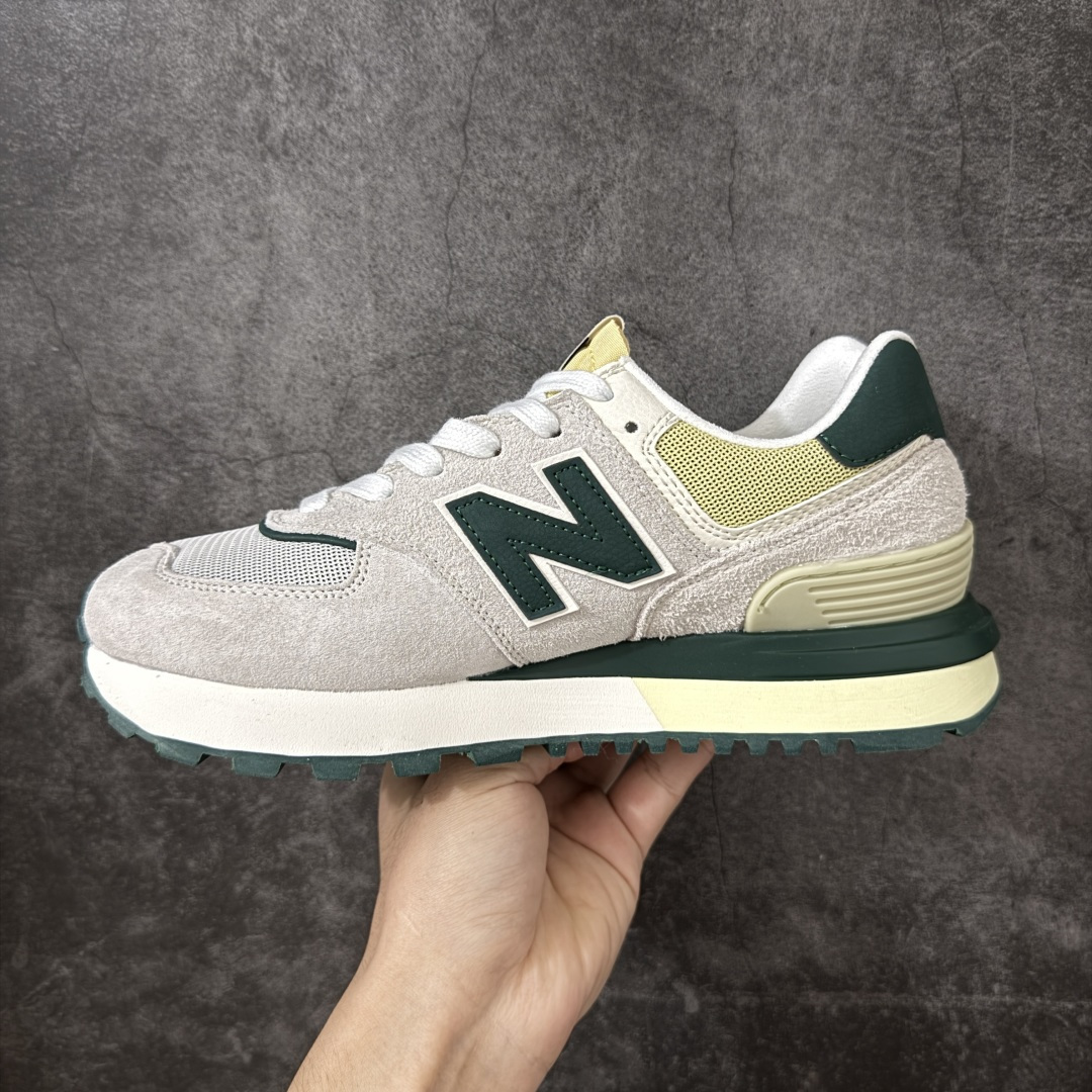 图片[2]-【公司级】New Balance NB574 低帮复古休闲慢跑鞋 原装公司级 毛边牛仔面料 ENCAP缓震中底 原盒原标 天猫京东平台专供 早期外围实体充正案例无数，外贸客户指定订单 前后掌分段组合大底 内置科技软底 缓震效果极佳 货号：U574LGQW 尺码：36-45-选品中心