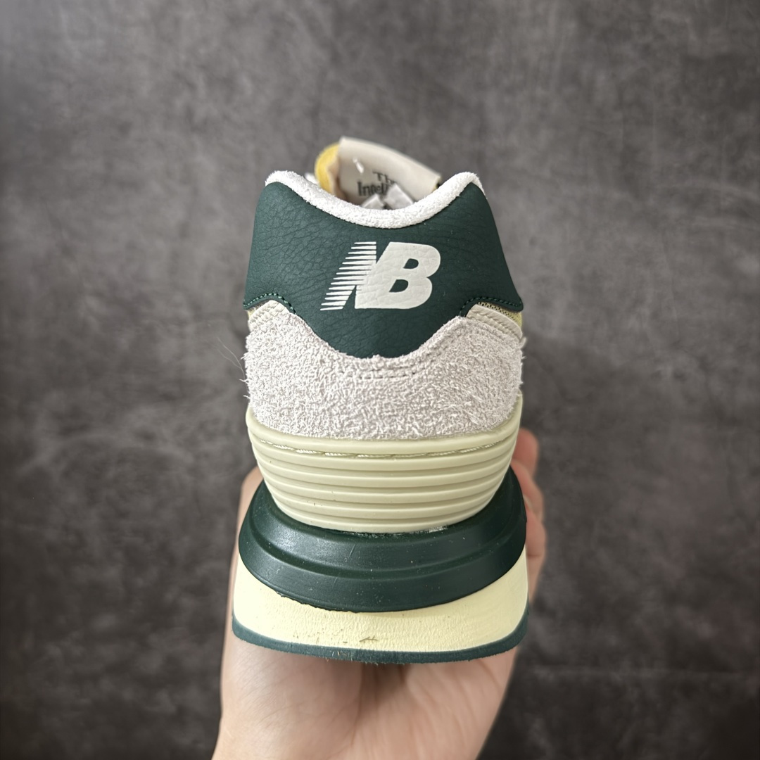 图片[4]-【公司级】New Balance NB574 低帮复古休闲慢跑鞋 原装公司级 毛边牛仔面料 ENCAP缓震中底 原盒原标 天猫京东平台专供 早期外围实体充正案例无数，外贸客户指定订单 前后掌分段组合大底 内置科技软底 缓震效果极佳 货号：U574LGQW 尺码：36-45-选品中心