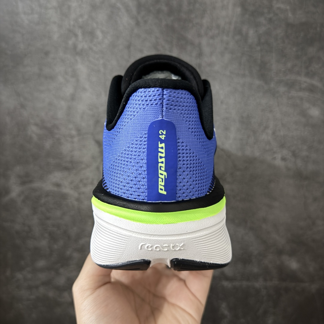 图片[4]-【RS纯原】Nike Air Zoom Pegasus 42 登月42代超级飞马系列马拉松跑步鞋 IB1873-500 平台专供 充正品质 原材料打造 中底搭载前Zoom+全掌React配置 全部原鞋开发打造 所有细节全部同步原版 全新一代拥有 Zoom Air 一如既往的稳定感和流畅感 鞋面采用工程网眼设计 为特定高热区域营造出色透气性 进一步增加鞋面的穿孔数量 让足部能够快速散热 中足搭配 Flywire 飞线 在高速运动时营造舒适稳定的贴合感 内置Zoon气垫加持 动力十足！ 尺码： 36-45-选品中心