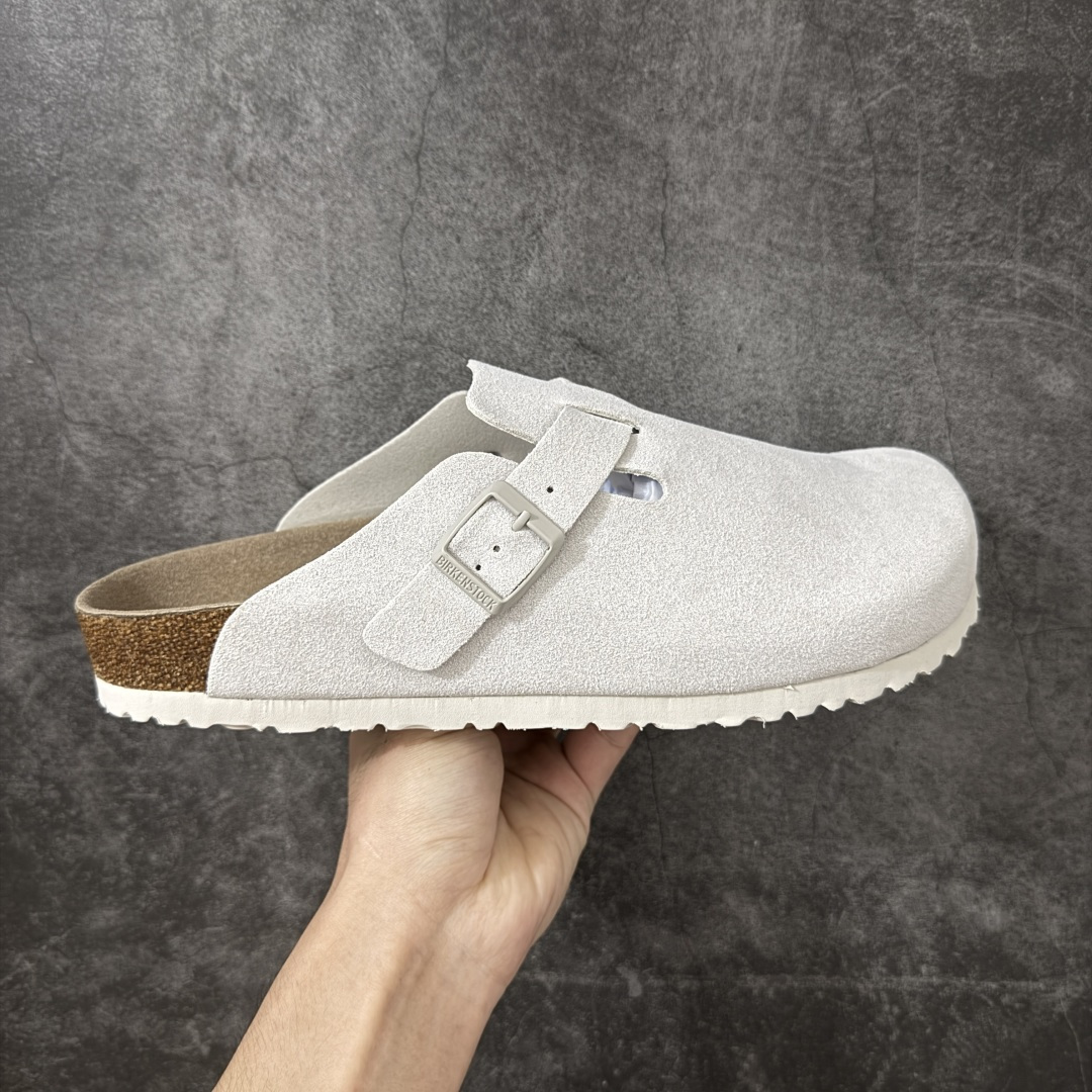【莞顶G版】Birkenstock\\t 勃肯/博肯软木软底 一体休闲鞋 半拖 品质升级版 市场最好品质 十年ZP代工厂老师傅工艺 纯手工打造原汁原味博肯 市场最强版 没有之一 尺码： 35-45-选品中心