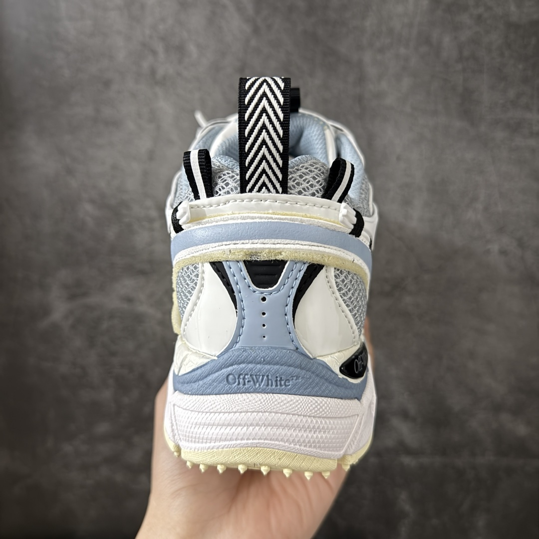 图片[4]-【OK纯原版本】OFF-WHITE OW运动鞋 春夏走秀款球鞋 所有配件均通过定做出产正品裁片 原版比例大箭头定制网眼布双拼牛皮进口机器针车 数控针距精准做工不输大牌里层为高密度透气网眼布/垫脚羊皮私模重工抓地橡胶底 后跟坡度最贴切原版鞋型脱模 厚底约4CM 原盒包装配 TPU大底 尺码：35-46-选品中心