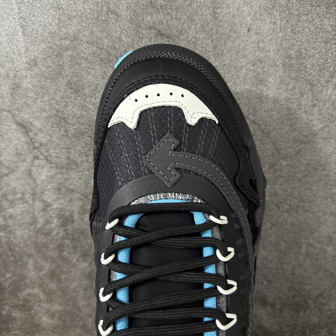 图片[5]-【OK纯原版本】OFF-WHITE OW运动鞋 春夏走秀款球鞋 所有配件均通过定做出产正品裁片 原版比例大箭头定制网眼布双拼牛皮进口机器针车 数控针距精准做工不输大牌里层为高密度透气网眼布/垫脚羊皮私模重工抓地橡胶底 后跟坡度最贴切原版鞋型脱模 厚底约4CM 原盒包装配 TPU大底 尺码：35-46-选品中心