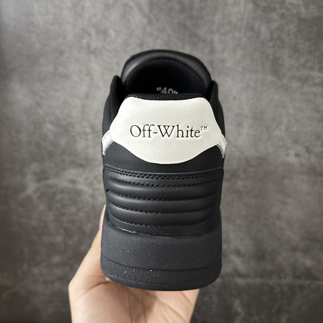 图片[4]-【原厂版】OFF-WHITE Out Of Office OW低帮时尚板鞋 白绿 全新版本 大厂出货 全头层软质皮料 质感满分💯 细节描述市场货 配件齐全 杨幂同款 由经典配色打造 箭头符号、ZipTie 标签、1ogo印花等经典元素皆在此呈现 让人一眼明了 Off-White 的潮流身份 单品以黑白配色皮质制成 饰有品牌标志性 zip Tie 束线带吊牌 侧面饰有 Arrows 图案 展现出品牌对街头风格的偏爱 原厂原档案开发 原盒原标原厂头层皮料 官方原版设计 做工细节全方位对比原鞋 尺码：35 36 37 38 39 40 41 42 43 44 45 46 47-选品中心