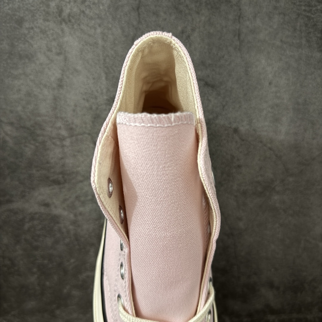 图片[8]-【虎扑2.0小头版】 Converse Chuck All Star 1970S 经典款潮流耐磨帆布鞋 浅粉高 A10527C 全新开发 不仅仅为小鞋头 细节 材料 做工 全方位升级 经典永不过时 十年老厂出品 平台正品订单 超稳定的品控清洁度 全套原厂材料配置 原厂硫化工艺 油性扁平尖头 原厂楦头纸板数据 一体化超软蓝底加持 超软EVA鞋垫 后掌灰色缓震胶 脚感一比一还原 耐磨橡胶大底 越南产内外标 原盒黑色吊牌 超高清洁度 随意冲正 如有更好白送 尺码：35 36 36.5 37 37.5 38 39 39.5 40 41 41.5 42 42.5 43 44-选品中心