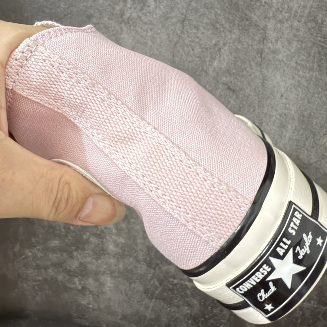 图片[3]-【虎扑2.0小头版】 Converse Chuck All Star 1970S 经典款潮流耐磨帆布鞋 浅粉高 A10527C 全新开发 不仅仅为小鞋头 细节 材料 做工 全方位升级 经典永不过时 十年老厂出品 平台正品订单 超稳定的品控清洁度 全套原厂材料配置 原厂硫化工艺 油性扁平尖头 原厂楦头纸板数据 一体化超软蓝底加持 超软EVA鞋垫 后掌灰色缓震胶 脚感一比一还原 耐磨橡胶大底 越南产内外标 原盒黑色吊牌 超高清洁度 随意冲正 如有更好白送 尺码：35 36 36.5 37 37.5 38 39 39.5 40 41 41.5 42 42.5 43 44-选品中心