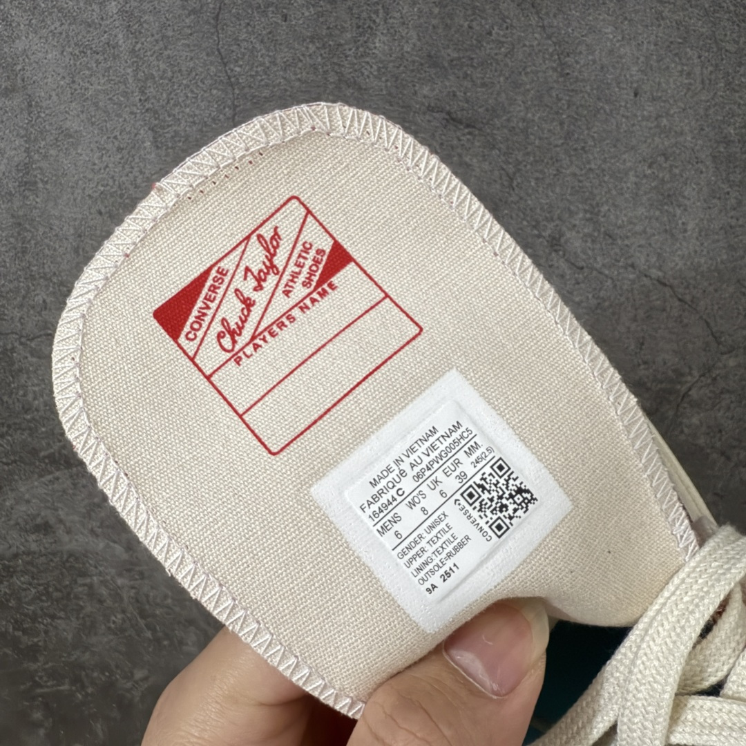 图片[9]-【虎扑2.0小头版】 Converse Chuck All Star 1970S 经典款潮流耐磨帆布鞋 粉高 164944C 全新开发 不仅仅为小鞋头 细节 材料 做工 全方位升级 经典永不过时 十年老厂出品 平台正品订单 超稳定的品控清洁度 全套原厂材料配置 原厂硫化工艺 油性扁平尖头 原厂楦头纸板数据 一体化超软蓝底加持 超软EVA鞋垫 后掌灰色缓震胶 脚感一比一还原 耐磨橡胶大底 越南产内外标 原盒黑色吊牌 超高清洁度 随意冲正 如有更好白送 尺码：35 36 36.5 37 37.5 38 39 39.5 40 41 41.5 42 42.5 43 44-选品中心