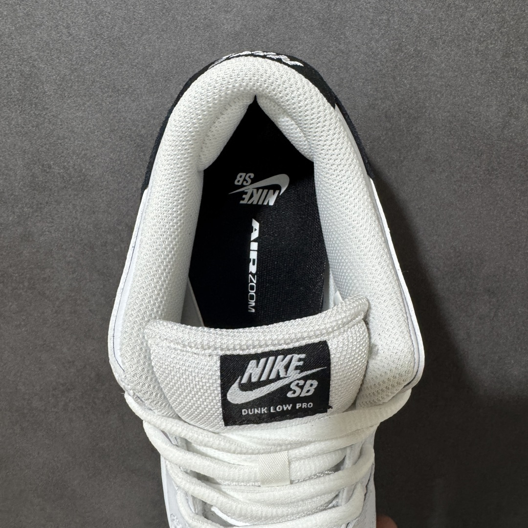 图片[6]-【YC版本】耐克 Nike SB Dunk Low Friendship Knot 定制Dunk SB顾名思义，具有经典的Dunk血缘，又注入了更多的时尚元素。相较于普通的Dunk滑板鞋，改良版的Dunk SB加厚了鞋舌的填充，使舒适性大大提升，同时也更方便穿脱；中底部分则加入了脚感柔软舒适Zoom Air气垫，有效吸收滑板等极限运动在落地时带来的冲击力，为街头运动者们提供更好的保护 货号：HF3704-100 白黑熊猫 尺码：40 40.5 41 42 42.5 43 44 44.5 45 46-选品中心