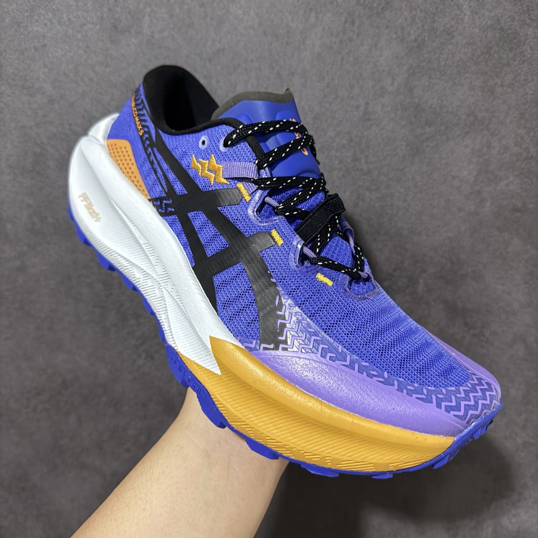 图片[3]-【公司级】亚瑟士/ASICS Trabuco max 5 特拉布科 max 5 代高山系列低帮户外攀岩运动慢跑鞋  #采用人体工学一体式工程提花网眼鞋面材质  #全掌Flyte Foam Blast+ 轻量高能回弹泡棉材料中底  #编织型岩石板凸耳橡胶,兼顾抓地及耐久性底片 货号：1011C164-400 尺码：36 37 37.5 38 39 39.5 40 40.5 41.5 42 42.5 43.5 44 45-选品中心