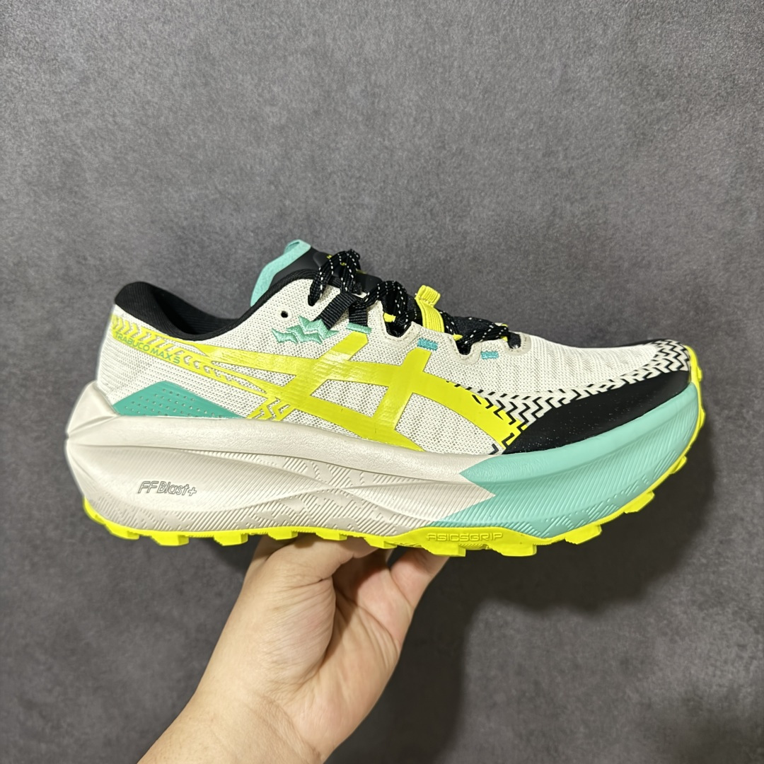 【公司级】亚瑟士/ASICS Trabuco max 5 特拉布科 max 5 代高山系列低帮户外攀岩运动慢跑鞋  #采用人体工学一体式工程提花网眼鞋面材质  #全掌Flyte Foam Blast+ 轻量高能回弹泡棉材料中底  #编织型岩石板凸耳橡胶,兼顾抓地及耐久性底片 货号：1011C164-020 尺码：36 37 37.5 38 39 39.5 40 40.5 41.5 42 42.5 43.5 44 45-选品中心