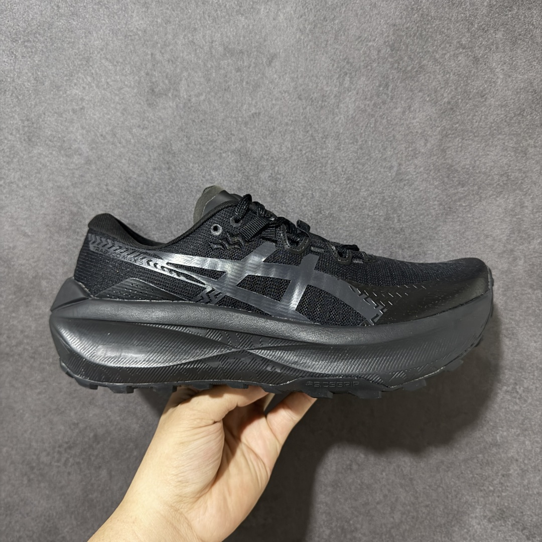 【公司级】亚瑟士/ASICS Trabuco max 5 特拉布科 max 5 代高山系列低帮户外攀岩运动慢跑鞋  #采用人体工学一体式工程提花网眼鞋面材质  #全掌Flyte Foam Blast+ 轻量高能回弹泡棉材料中底  #编织型岩石板凸耳橡胶,兼顾抓地及耐久性底片 货号：1011C164-001 尺码：36 37 37.5 38 39 39.5 40 40.5 41.5 42 42.5 43.5 44 45-选品中心