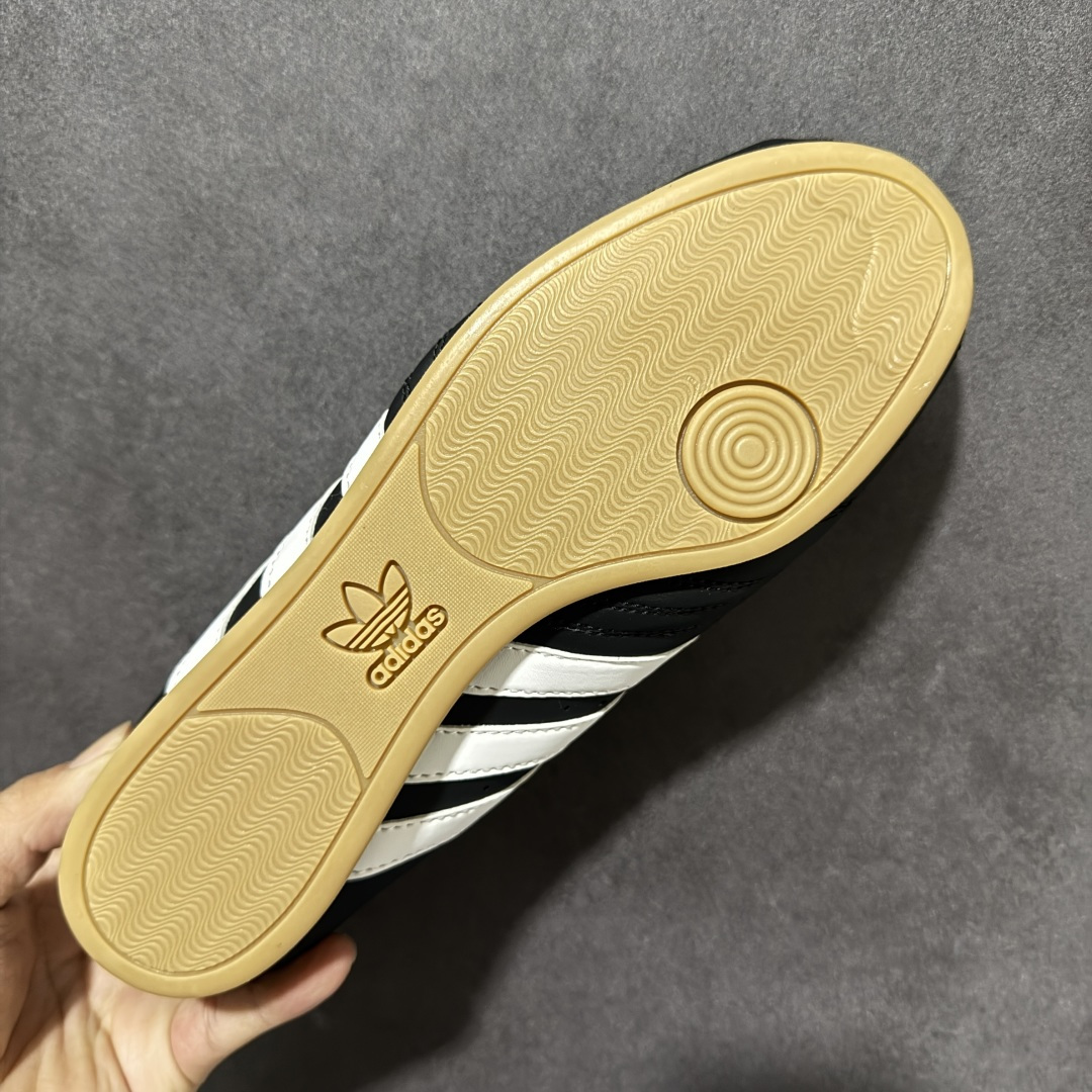 图片[9]-【公司级】阿迪达斯 ADIDAS ORIGINALS TAEKWONDO 时尚百搭 防滑 一脚蹬 低帮 训练鞋 男女款 黑白色德训鞋 潮运动板鞋。 adidas Martial Arts武术/Taekwondo跆拳道是adidas专业运动系列之一,生产针对武术、跆拳道等专业运动的服装、装备 货号：JS1193 尺码：36-45-选品中心