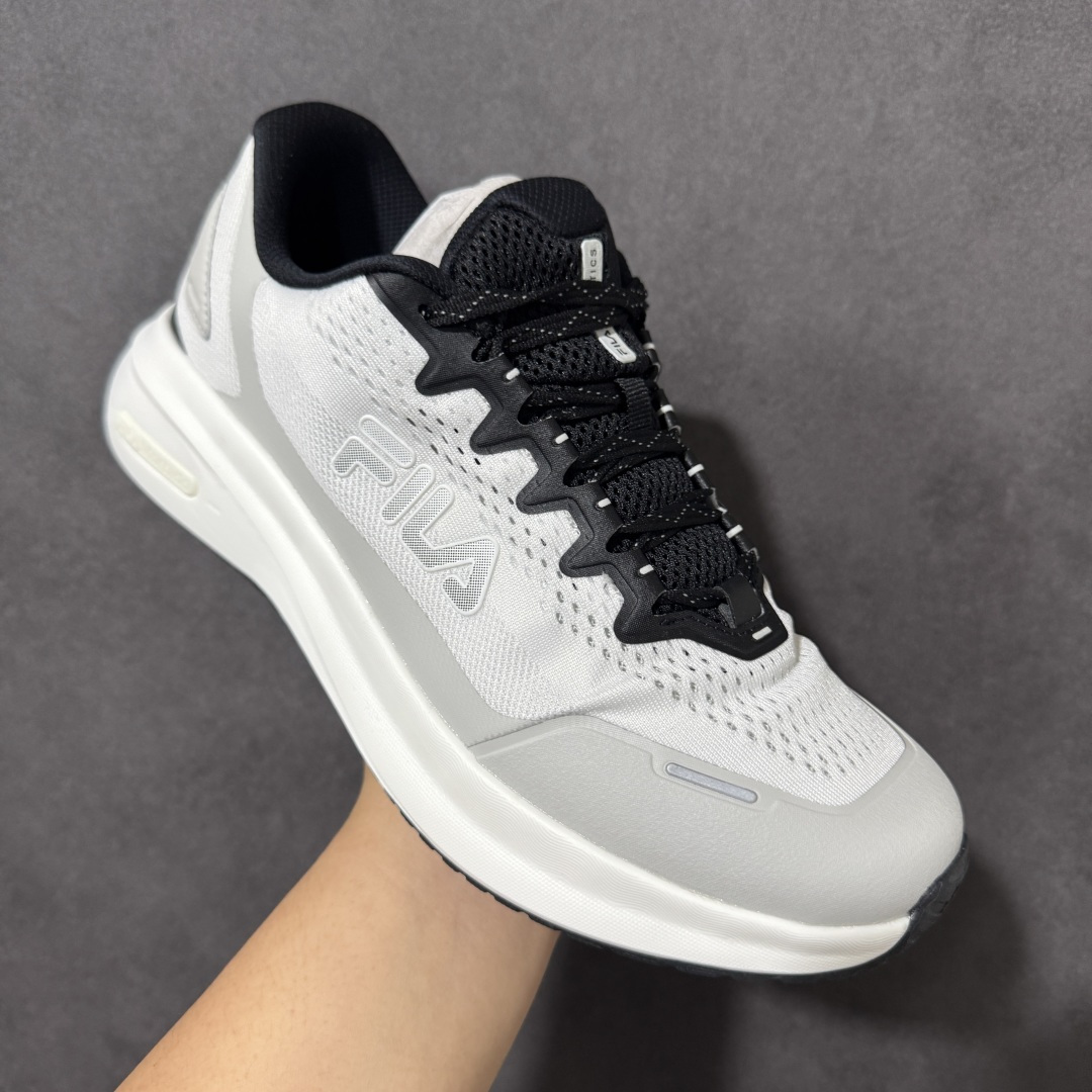 图片[3]-【公司级】Fila Nuvole 4 Run 斐乐柔云4.0时尚简约经典百搭厚底减震透气回弹跑步鞋 货号：A12M621103FBB  尺码：40-45带半码-选品中心