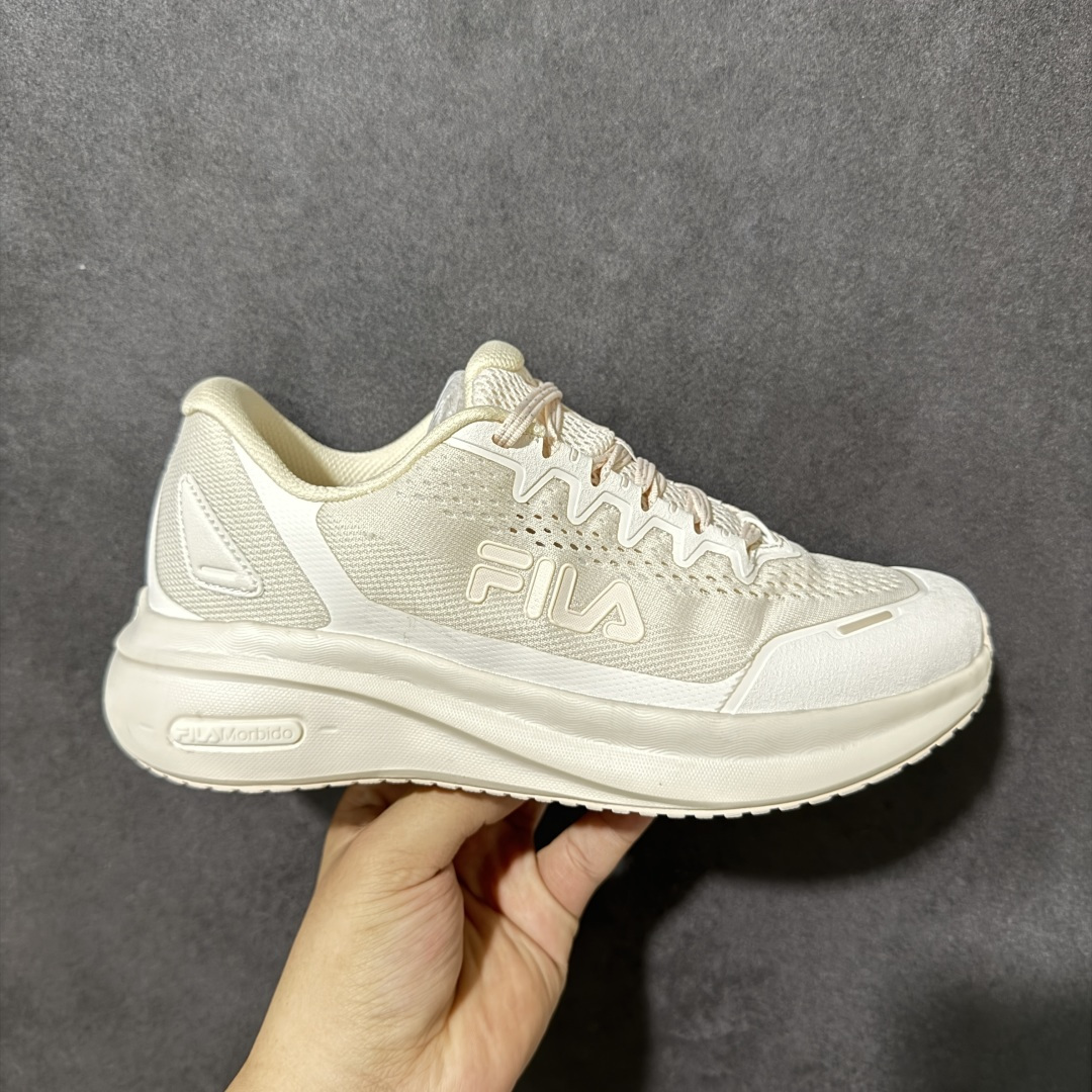 【公司级】Fila Nuvole 4 Run 斐乐柔云4.0时尚简约经典百搭厚底减震透气回弹跑步鞋 货号：A12W621103FPP  尺码：35 36 36.5 37.5 38 38.5 39 40-选品中心