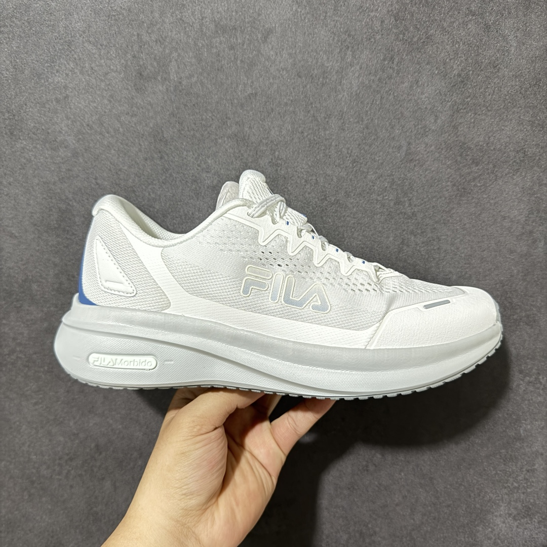 【公司级】Fila Nuvole 4 Run 斐乐柔云4.0时尚简约经典百搭厚底减震透气回弹跑步鞋 货号：A12M621103FBD  尺码：40-45带半码-选品中心